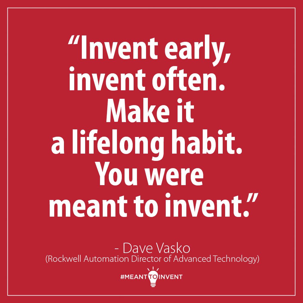 ROKAutomation's tweet photo. Let’s start this week off right. Here’s some #MondayMotivation to inspire your #MeantToInvent creation. https://t.co/8yaRhJ5JhG https://t.co/MgoBzS9Las