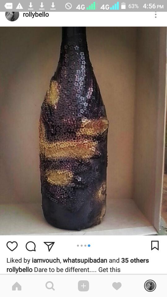rollybello's tweet photo. Get this #Recycled #Upcycled #GlassBottle #DecorativeBottles #BottleVases #TrashToTreasure #HomeDecor https://t.co/mIvAPMf2GX