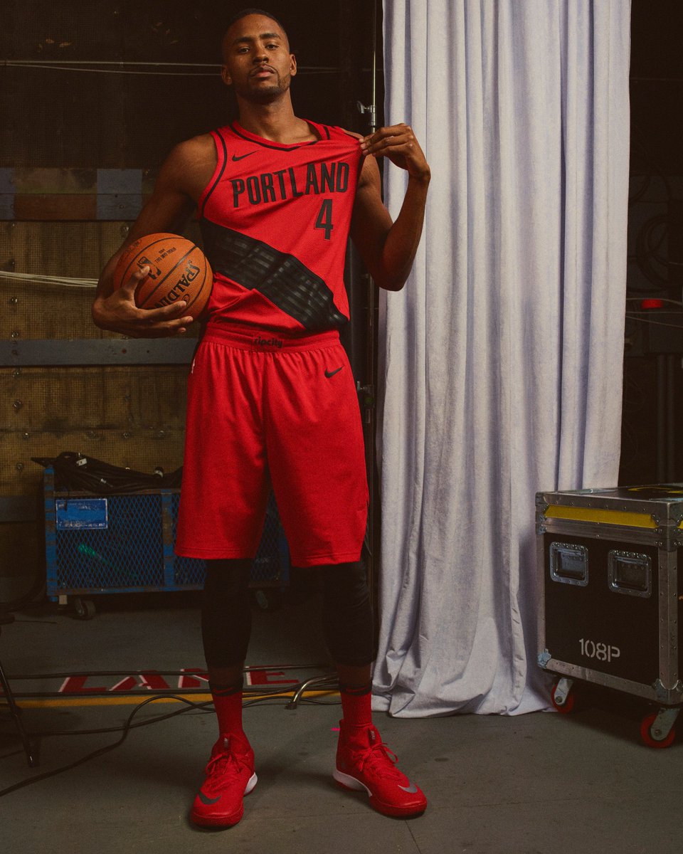trail blazers statement jersey