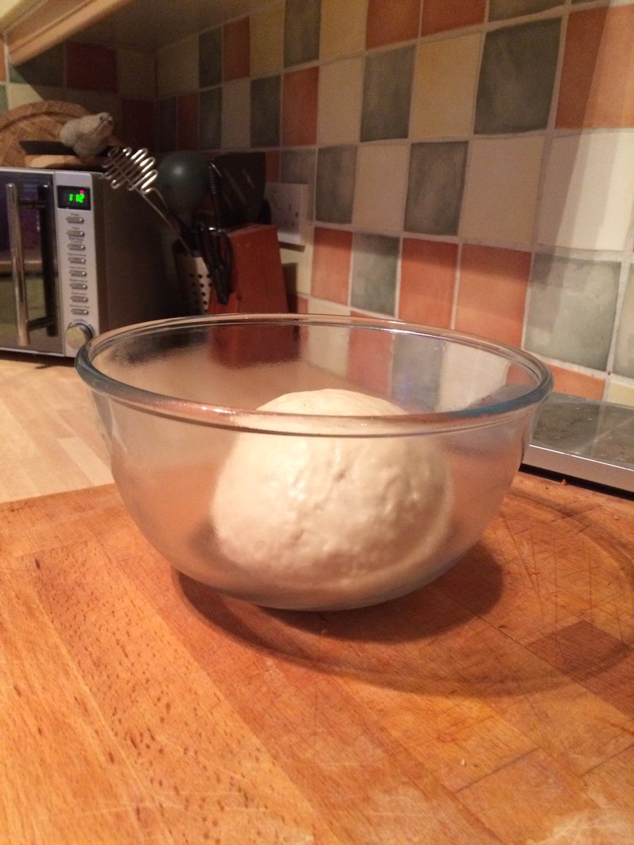Trying out the sourdough starter I made last week. Placed in fridge for a slow prove, hopefully better flavour. #MYO