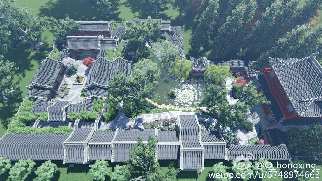 Q Hongxing 和風建築 Minecraft Minecraft建築コミュ