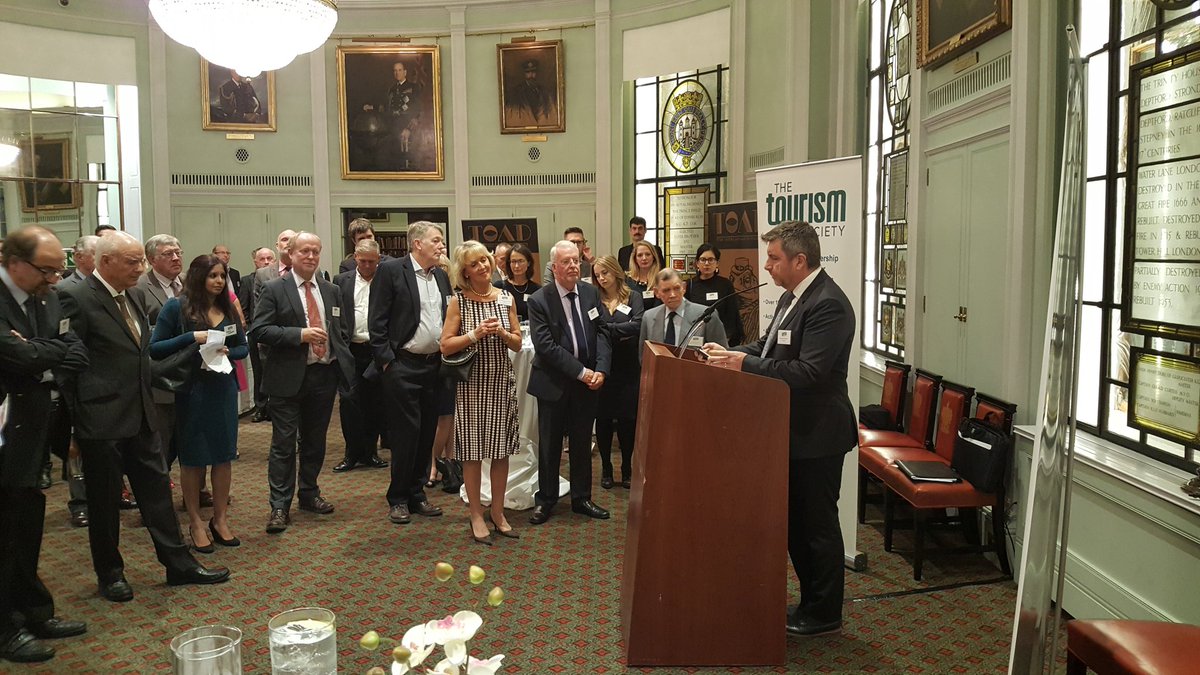 CareyTourism's tweet photo. Denis Wormwell of @VisitEngland & @VisitBritain tells The @tourismsociety "The Force is strong in #tourism" at its 40th Anniversary! #TS40 https://t.co/fAjytOt6pR