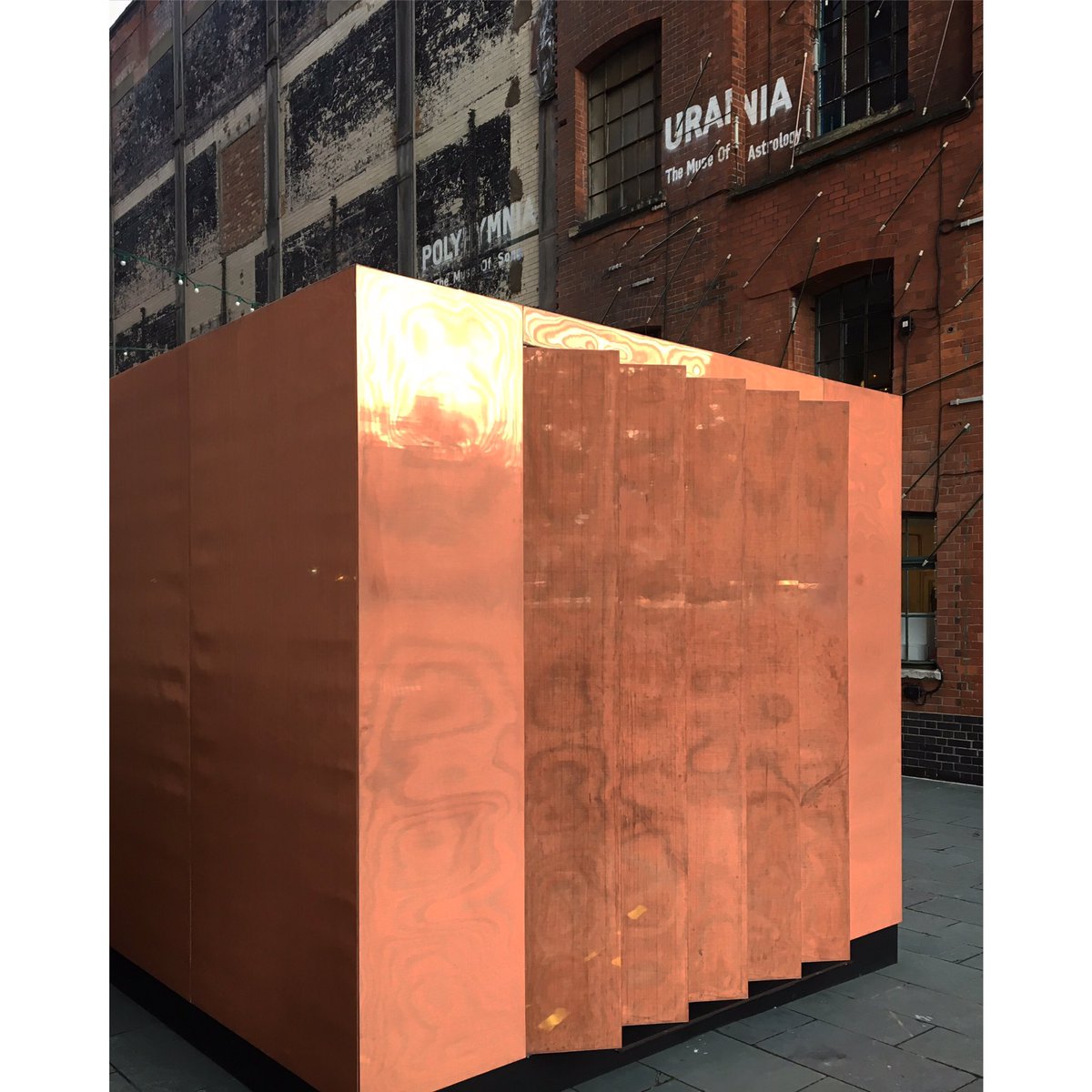 JoelyCook's tweet photo. Called in to see the Urban Cabin by MINI LIVING &amp; Sam Jacob tonight #londondesignweek #oxdesign #smallspace #mircoliving #architecture https://t.co/4Qa6EJa4qm