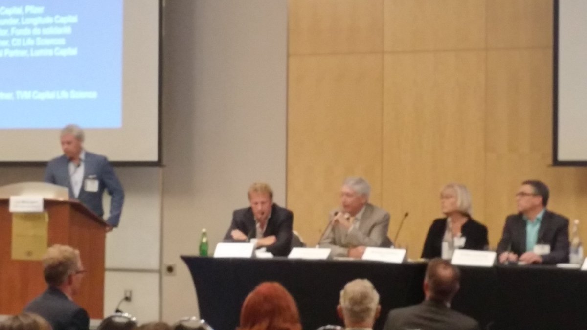 Discussing new models in life science venture investing #lifescience #VentureCapital #autumnconference #tvmcapital