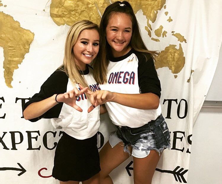 ChiOmegaKappaMu's tweet photo. welcome home hootie cuties ❤💛 https://t.co/ssxrAj8h47
