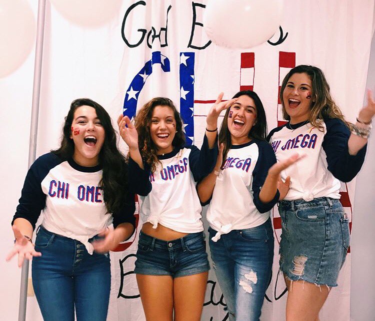 ChiOmegaKappaMu's tweet photo. welcome home hootie cuties ❤💛 https://t.co/ssxrAj8h47