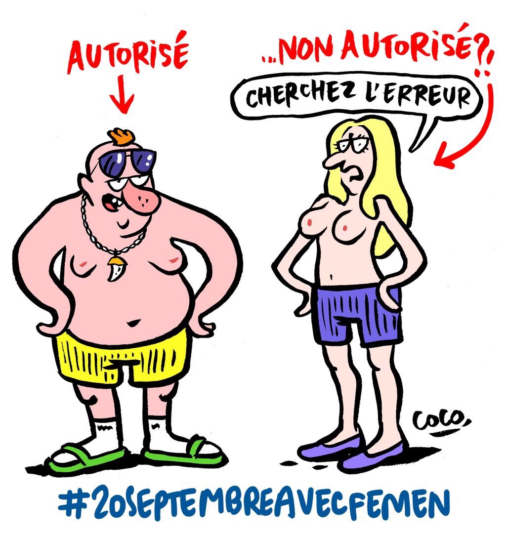 Femen_France's tweet photo. #20SeptembreAvecFemen 💜@cocoboer https://t.co/PQyOv4nvwL