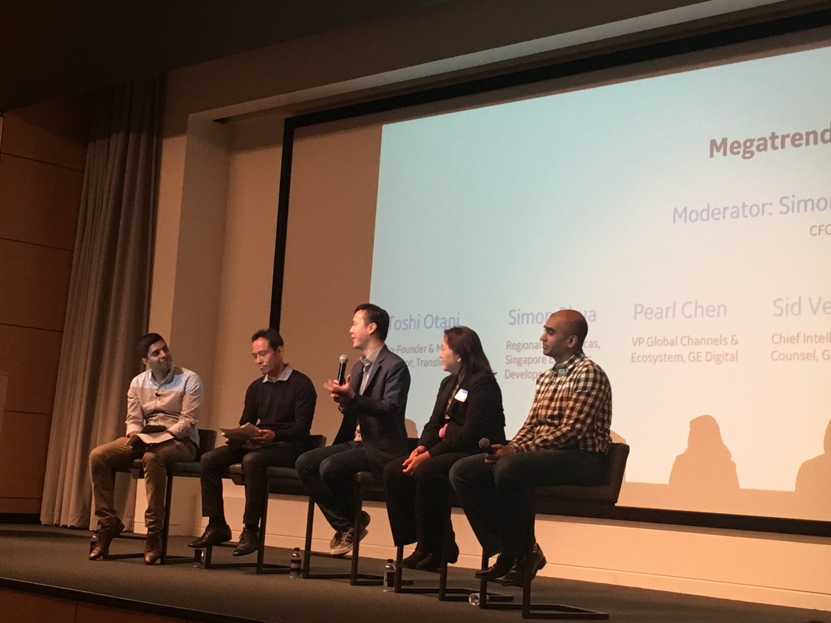 _janetge's tweet image. Thank you @simonphua for the Megatrends in Asia panel talk at @GE_Digital! Great examples and inspiring!