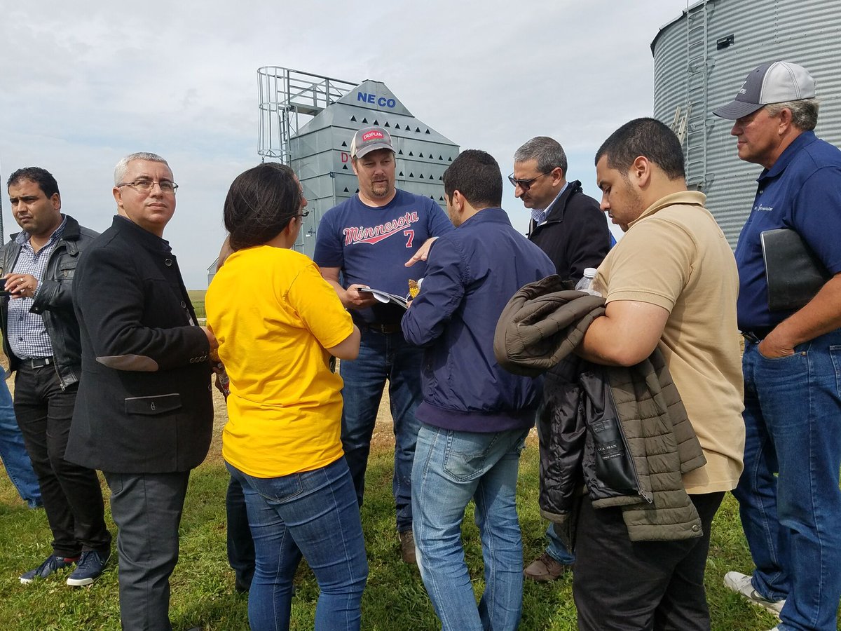 Ag_Partners's tweet photo. Thanks to @mncorn and @lesanderson10 for the opportunity to meet with #corn buyers from Algeria, Tunisia, Morocco, &amp; Eqypt https://t.co/ty9HZv6PCs