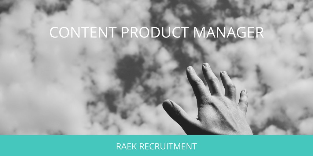 Breng jij berichten organisch naar ongekende hoogte? Raek zoekt een commerciële, seo savvy contentmanager. #vacature tinyurl.com/y9wvxygm