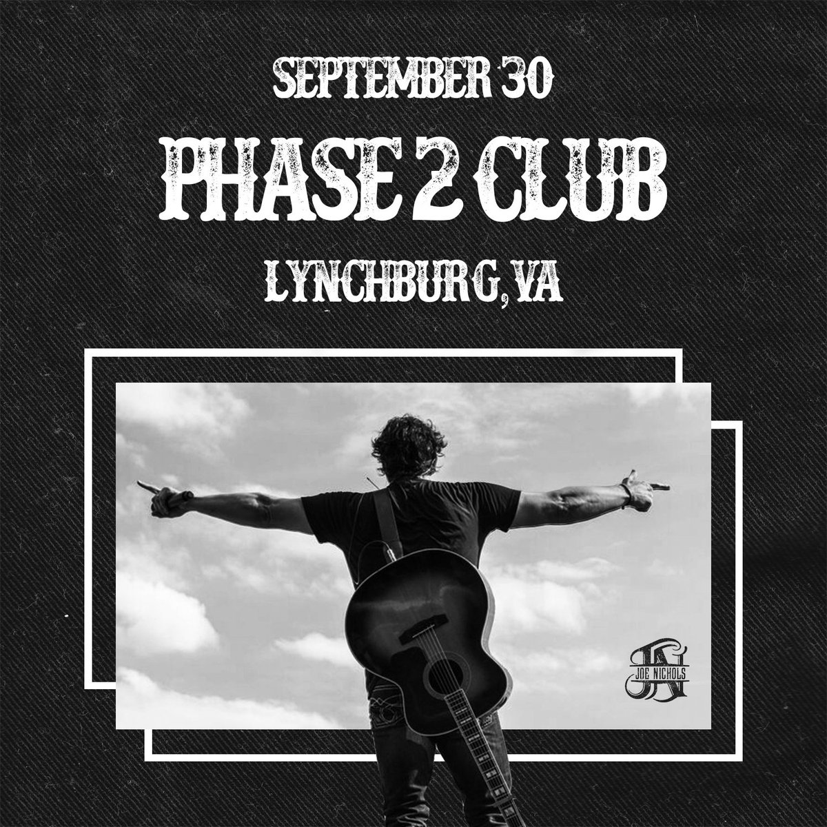 JoeNichols's tweet photo. Get tix for the show at @Phase2Lynchburg at https://t.co/jHk1MU7s9O https://t.co/u0hU0zW3y0