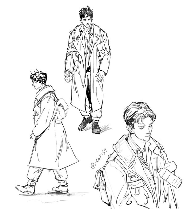 some fionn study sketches 