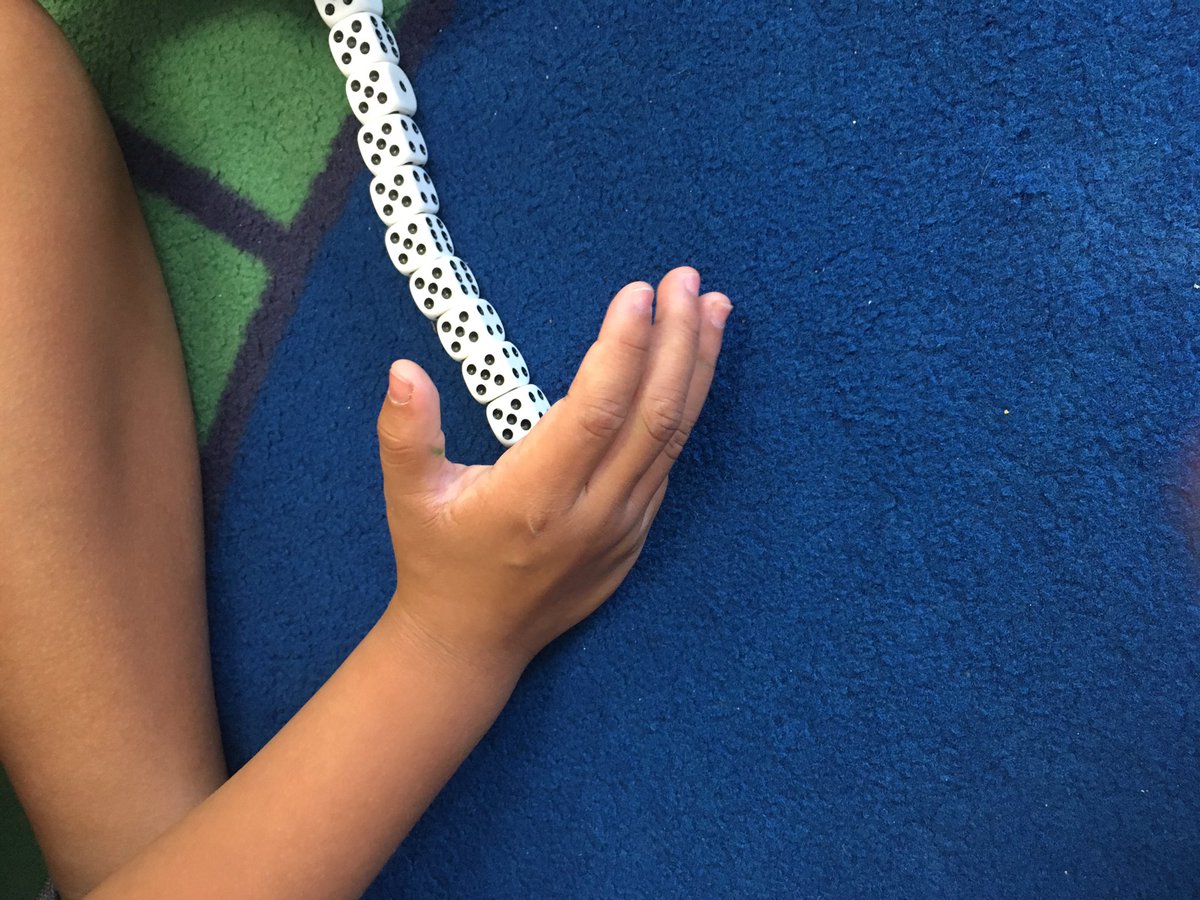 ArmstrongMelis's tweet photo. Playing "Tenzies" in our Community Class to work on our subitizing &amp; one-to-one correspondence @TestonVillagePS #yrdsbmath https://t.co/8blxW9yBSh