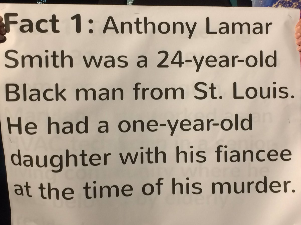 DefDyno's tweet photo. #peoplesmonday about to leave #abolitionsquare to memorialize #AnthonyLamarSmith https://t.co/lssP7v3XB9