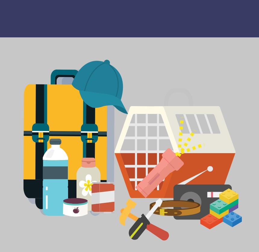 This week we focus on getting #DisasterPrepared by practicing and building your plan. Start with an emergency kit. #EveryKitShouldHaveLB.