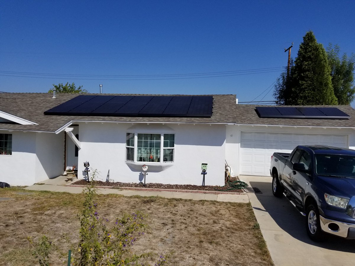 Another finished #solar installation in #NewburyPark. #Silfab #SolarEdge