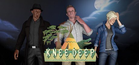 That sinking feeling? It's just the price of Knee Deep on Steam! store.steampowered.com/app/371300/Kne… #indiegames #swampnoir #storytelling