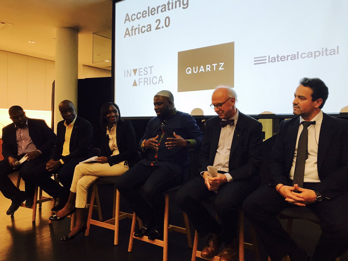 #AcceleratingAfrica Investor panel in action - unlocking local capital alongside offshore VC is key