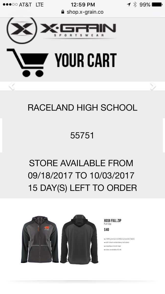 Raceland Football on Twitter "Ram Nation The Ram Store is here! https