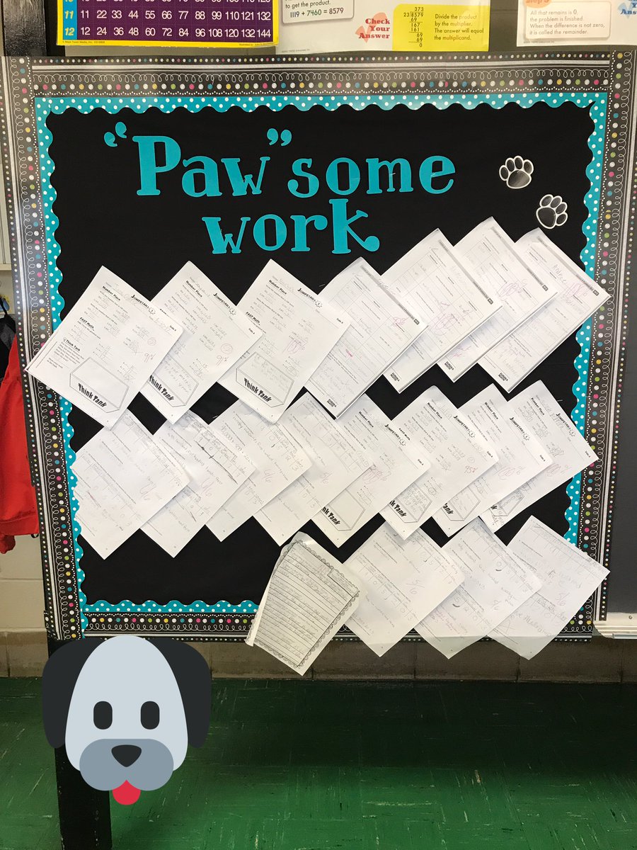 ncaldwell21's tweet photo. Rm. 303 Bulldogs love showing off their "Paw"some work! #D109SchoolPride https://t.co/fqYK3rsIrB
