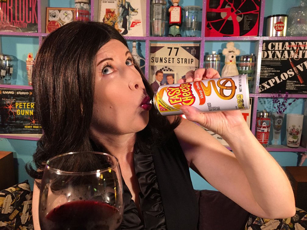 I get by with a little help from my friends. And wine. And Easy Cheese. <a href="/EasyCheeseUSA/">Easy Cheese</a>