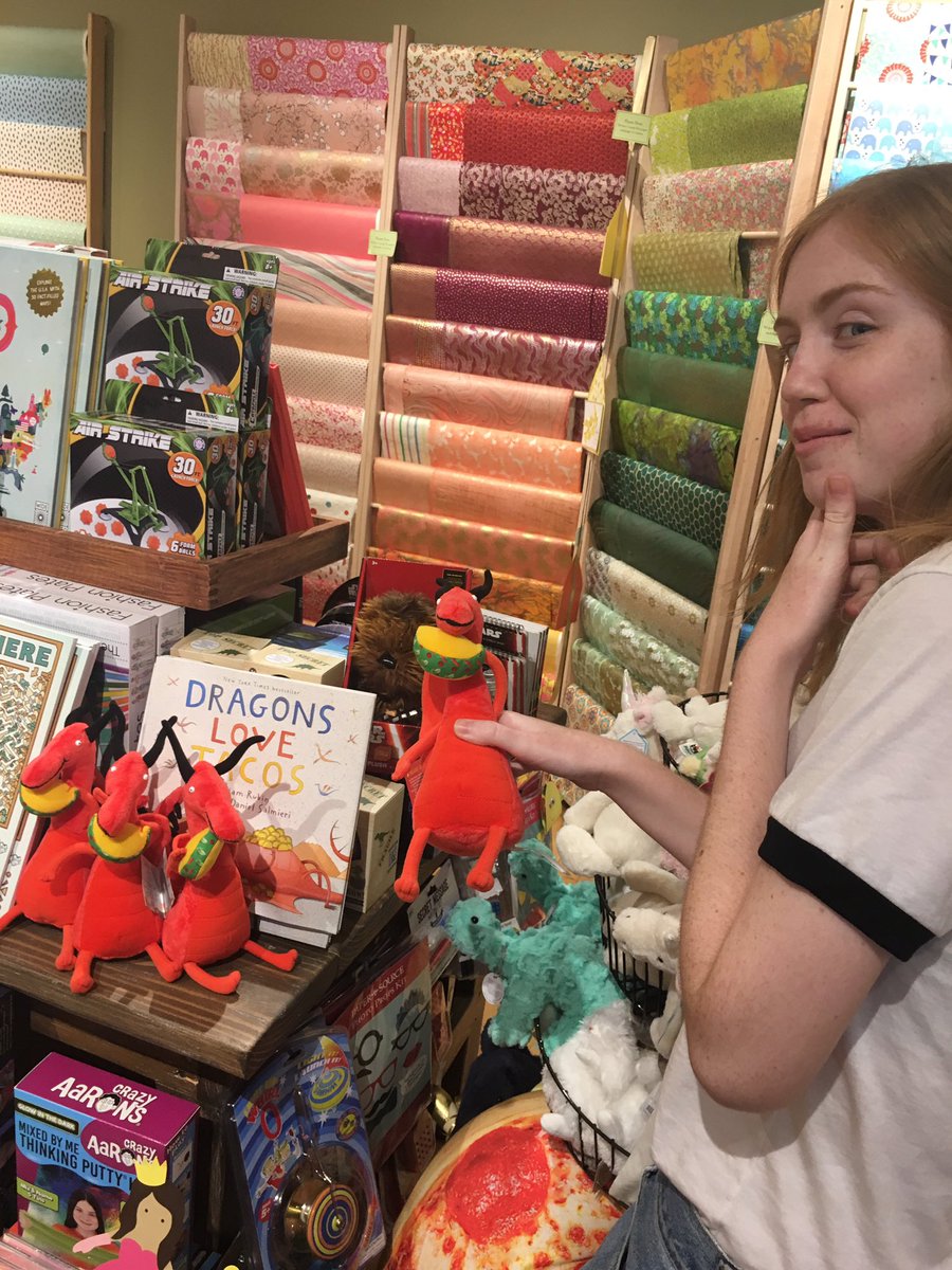 merrymakersinc's tweet photo. Dragons Love Tacos spotted at @Paper_Source! We love to see them in the wild! 💥🌮❤️ 
#dragonslovetacos https://t.co/amDOaWUiEL