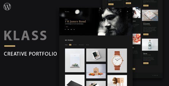 Download Klass | Dark Minimal Portfolio Theme (Portfolio) #Themeforest #EnvatoMarket from ift.tt/2xMmNJ0