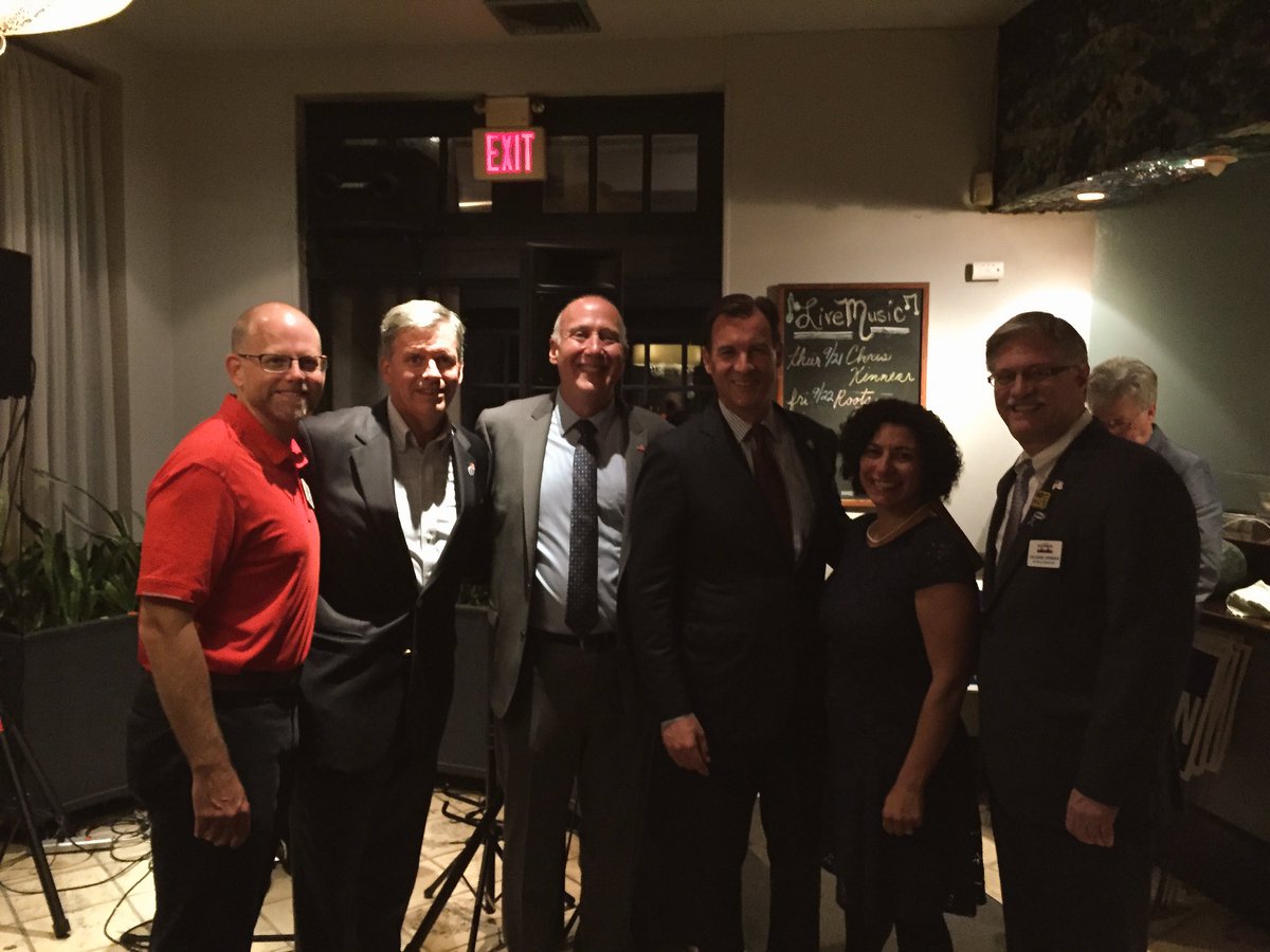 oysterbaydems's tweet photo. Our fantastic team with @RepTomSuozzi at @ElectEvaPearson fundraiser https://t.co/MEq1QfRWLf