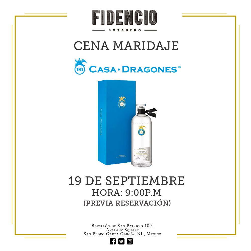 fidenciomty's tweet photo. Mañana te esperamos para disfruta de nuestra cena #maridaje junta a @casadragones. Previa reservación a través del 23160739. #AlmaNorteña https://t.co/g7hGYQo1Z5