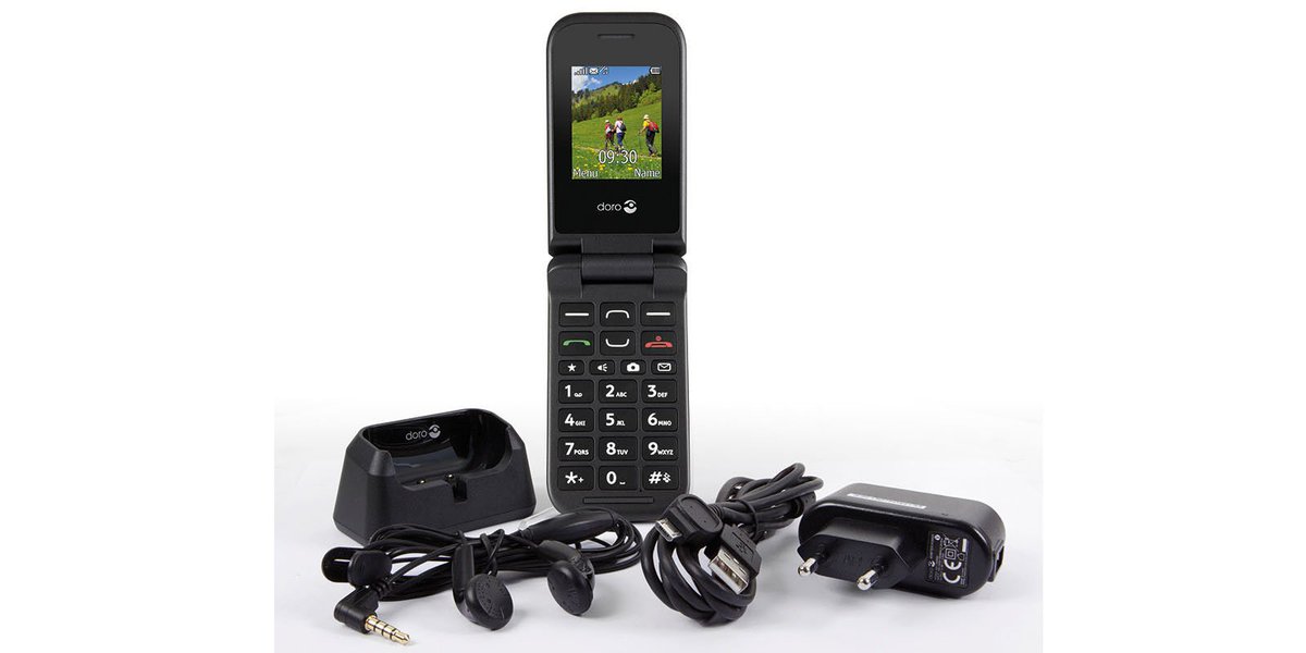 kaufkunst's tweet photo. #Sale https://t.co/E48QRF8hHS #Doro #PhoneEasy #609 #Mobiltelefon #Senioren #Hy Klapphy #schwarz https://t.co/Ol4HuRXzv6