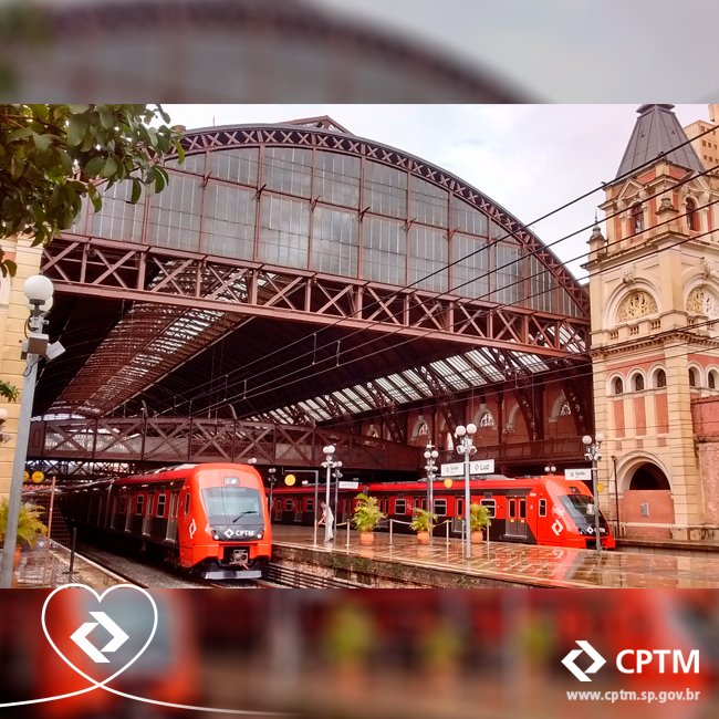 TransitoSampaSP's tweet photo. #NossaCPTM
Bruno Gabriel Taubert fez este registro da Est. Luz https://t.co/PMQ3O5qWn7 (@CPTM_oficial)
