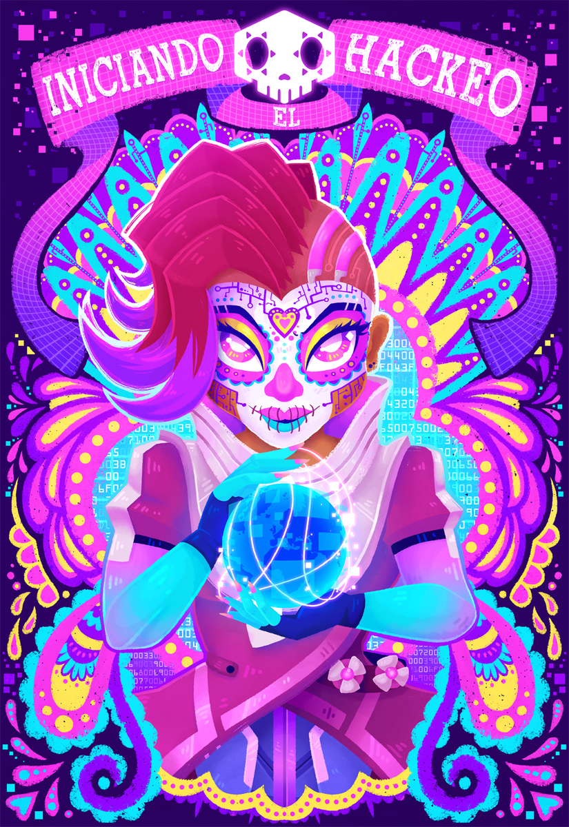 I'm Jackie, a bi Xicana artist who can't decide on an art style~!✨
#LatinoHispanicArtist