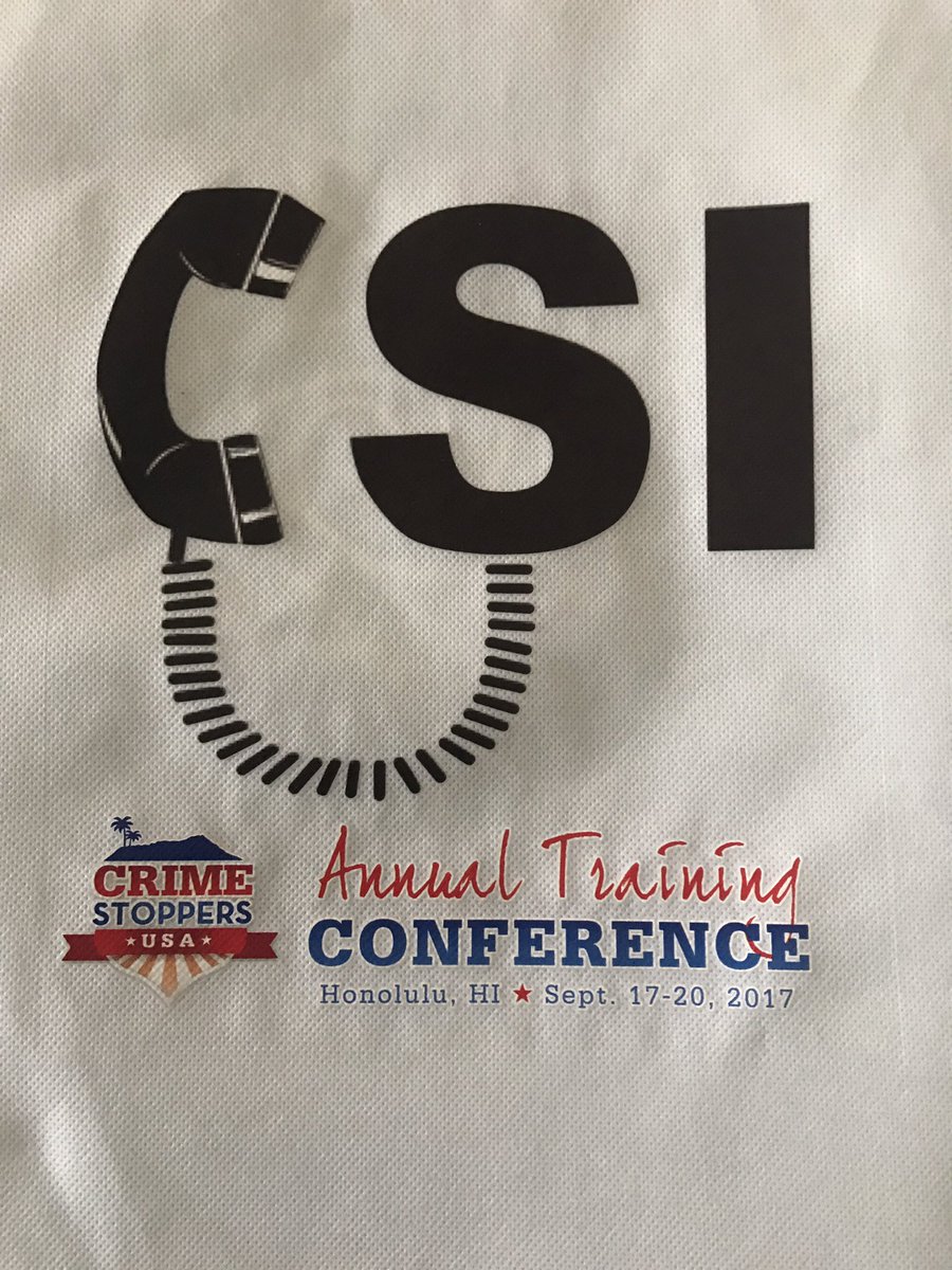 PtboCrime's tweet photo. Great kick off and welcome from our hosts Honolulu Crime Stoppers. Social Media Basics Training. #CSUSAconf https://t.co/DHW9q9DDpl