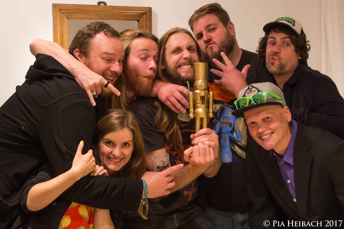MutantReavers's tweet photo. Our latest video scored at Schleswig-Holstein Music-Video Awards. We're stars now. Totally. Also, we're beautiful in our human costumes. https://t.co/TFiQmB84fB