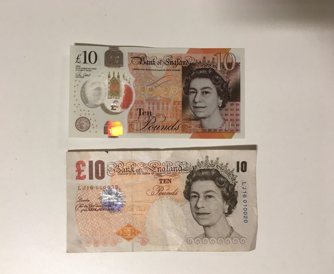ZenOffice's tweet image. Out with the old and in with the new. Has anyone managed to get their hands on the new #TenPoundNote? 💷 #OldhamHour