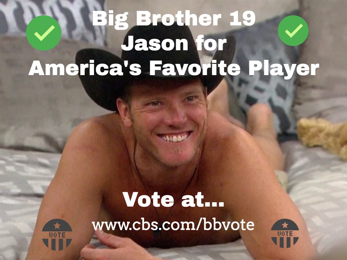 whistlenut_ole's tweet photo. Vote #AFP https://t.co/EqPOxfDyp4 #BigBrother19 #bigbrother #BB19 #TEAMJASON #bb19jason https://t.co/PECxQFzdYn