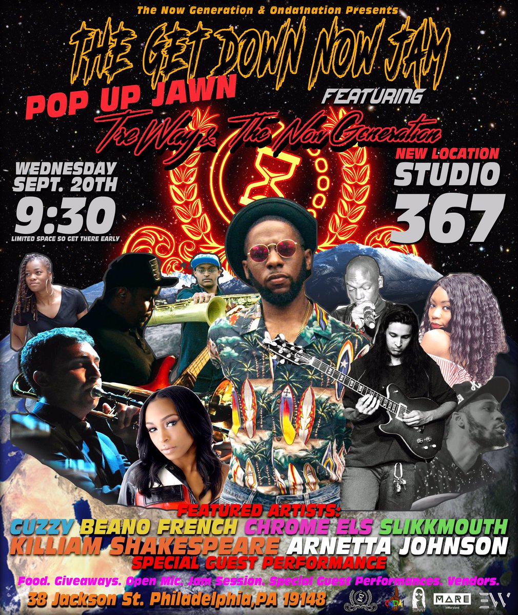 ONDA1nation's tweet photo. #GetDownNowJam .. POP UP JAWN 

THIS WEDNESDAY!!!!!!!!! https://t.co/99ZjzseZAJ