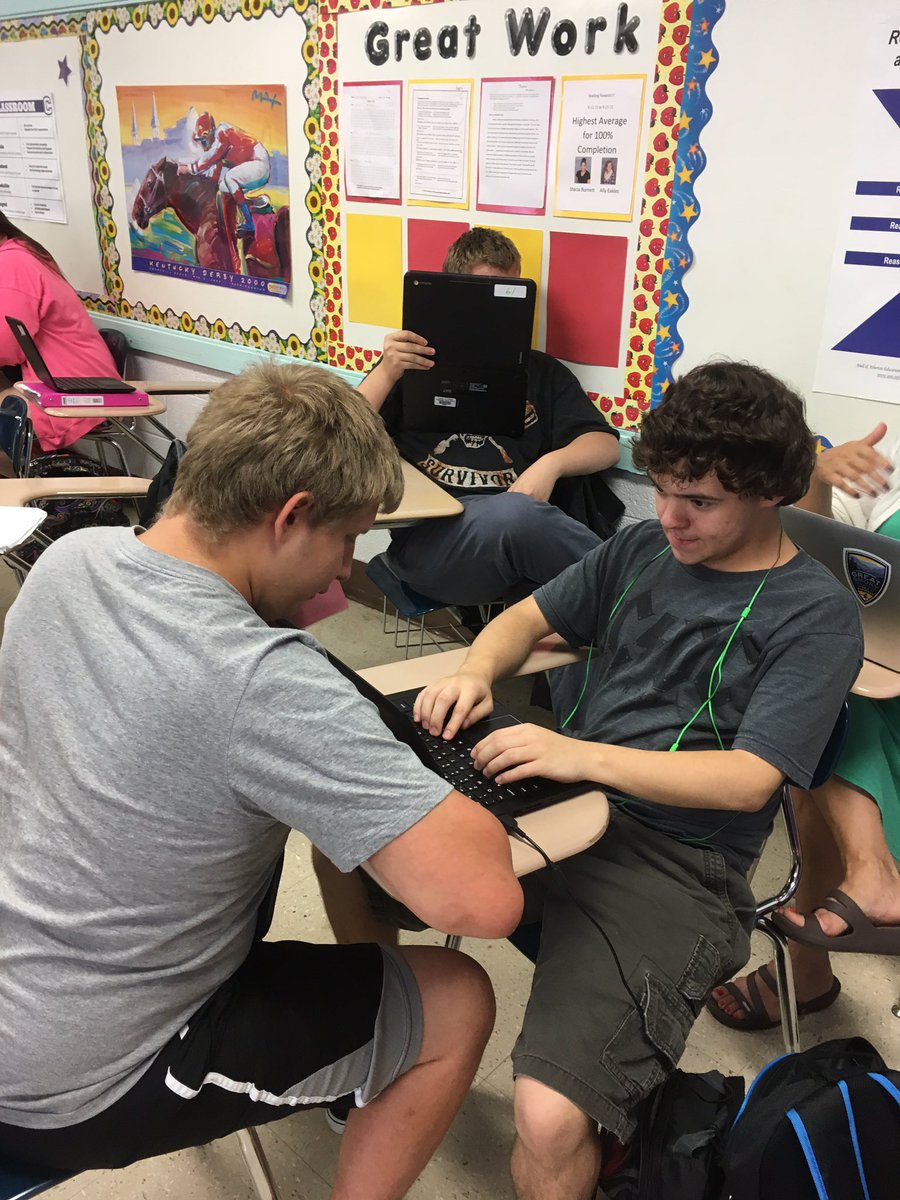 PamWaters22's tweet photo. CHS juniors are doing a great job collaborating on some Marzano question stems to analyze Act I of The Crucible. https://t.co/KBMecomx4W