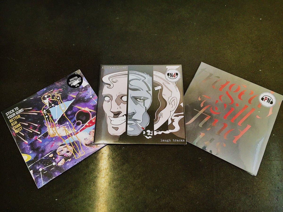 follow us and RT for a chance to win this vinyl bundle from <a href="/purenoiserecs/">Pure Noise Records</a> ft. <a href="/STYGoc/">Stick To Your Guns</a> <a href="/knockedloose/">Knocked Loose</a> and <a href="/counterparts905/">counterparts</a> ❗️🖤🙌🏼 #MusicMonday