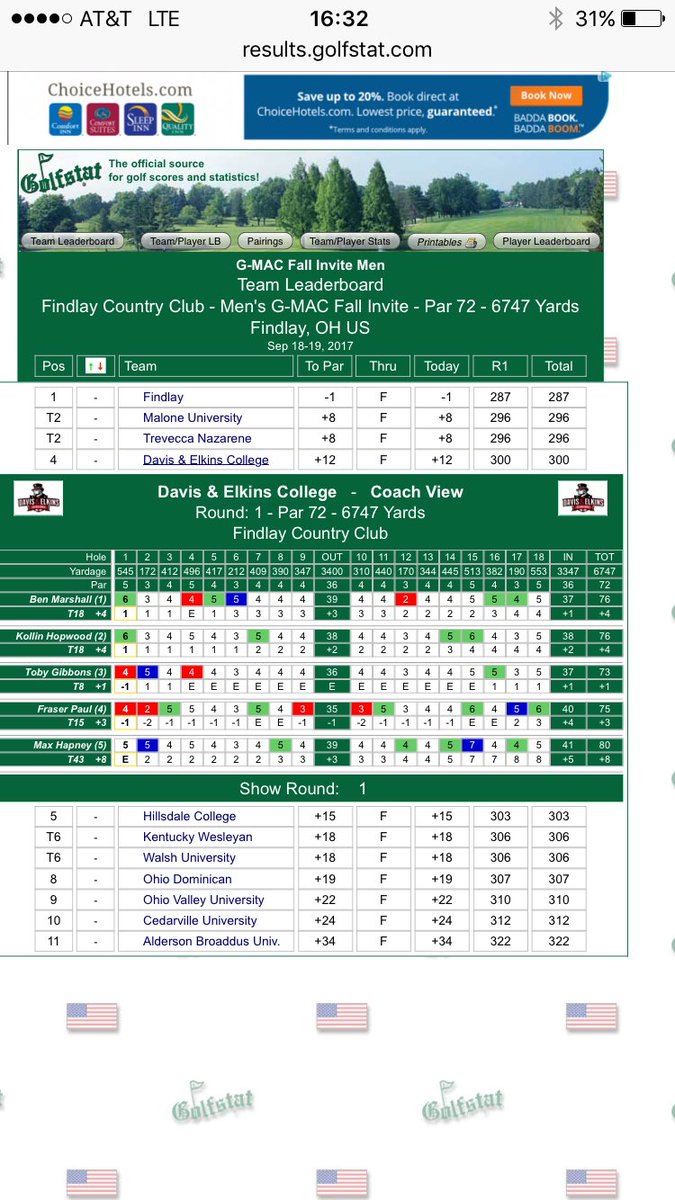 D&E Golf tweet media