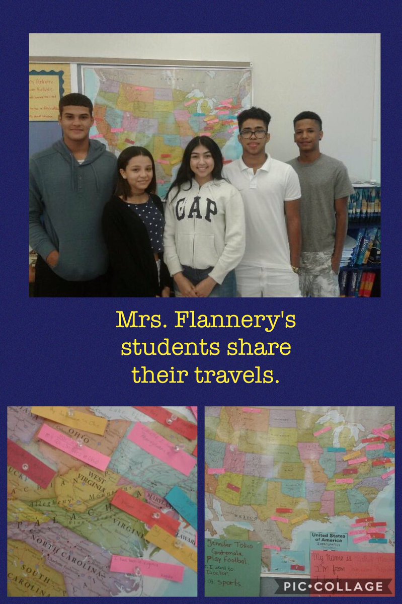 owlhoop44's tweet photo. Mrs. Flannery's class shows where they've been & where they want to visit in the US. @MikeMish10 @eschaeffer76 @muhlsd #CommunicationMonday https://t.co/YCwVcvmXzm