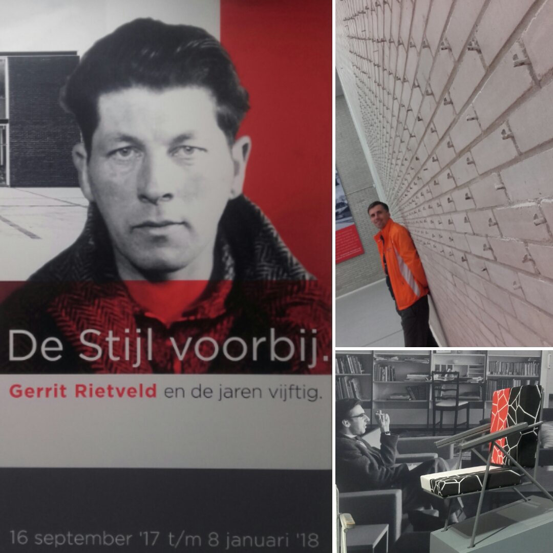 AfoortseGidsen's tweet photo. Met #MoB033 vandaag Amersfoort 'In Stijl' bekeken & nwe Rietveldpaviljoen bezocht. Mooie tentoonstelling - ga ook kijken! https://t.co/liEC6u5EDT
