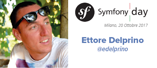 sfdayit's tweet photo. Al #SymfonyDayIt @edelprino presenterà il talk “Symfony Without Bundles” https://t.co/sAacn50ls2 #symfony #php #conference https://t.co/NL3kO2BGxb