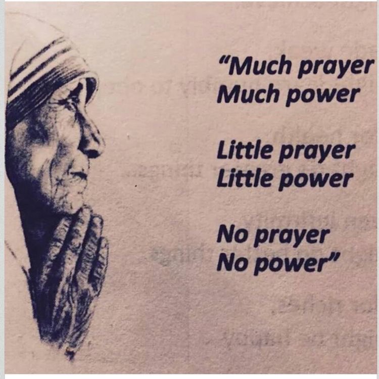 'He who prays most receives most.' -St. Alphonsus Maria de Liguori