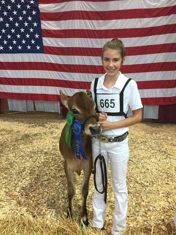 NorthernPotter's tweet photo. A big congratulations to Riley Thompson who spent the weekend at the state Jr. Dairy Show in Harrisburg. https://t.co/8iQlOwE6W2