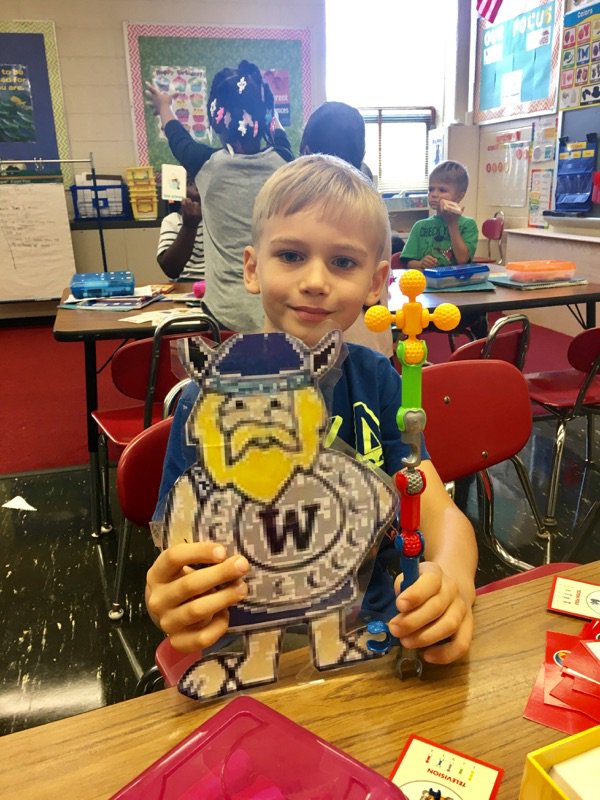 WilkinsISD109's tweet photo. Victor loves spending time in 1st grade. Ms. Darragh #d109schoolpride https://t.co/y8brH2nOmg