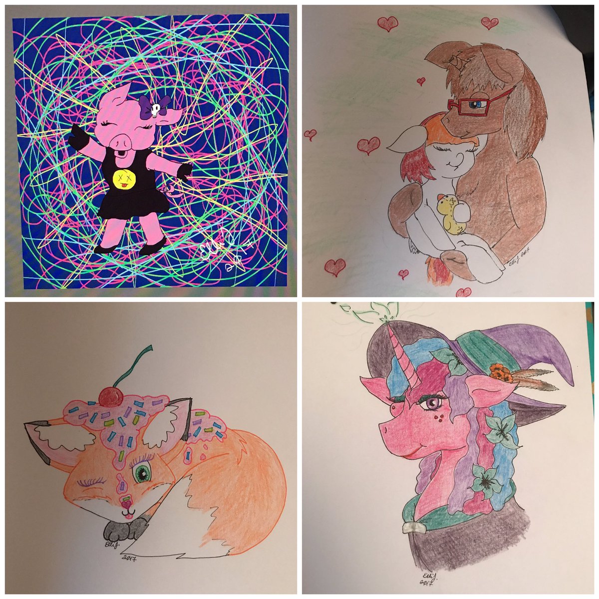 ElliTheKitsune's tweet photo. I have commissions open. I am broke. $15-$40 with $5 added for an extra char. Traditional and digital art! https://t.co/QXvOciHMMs