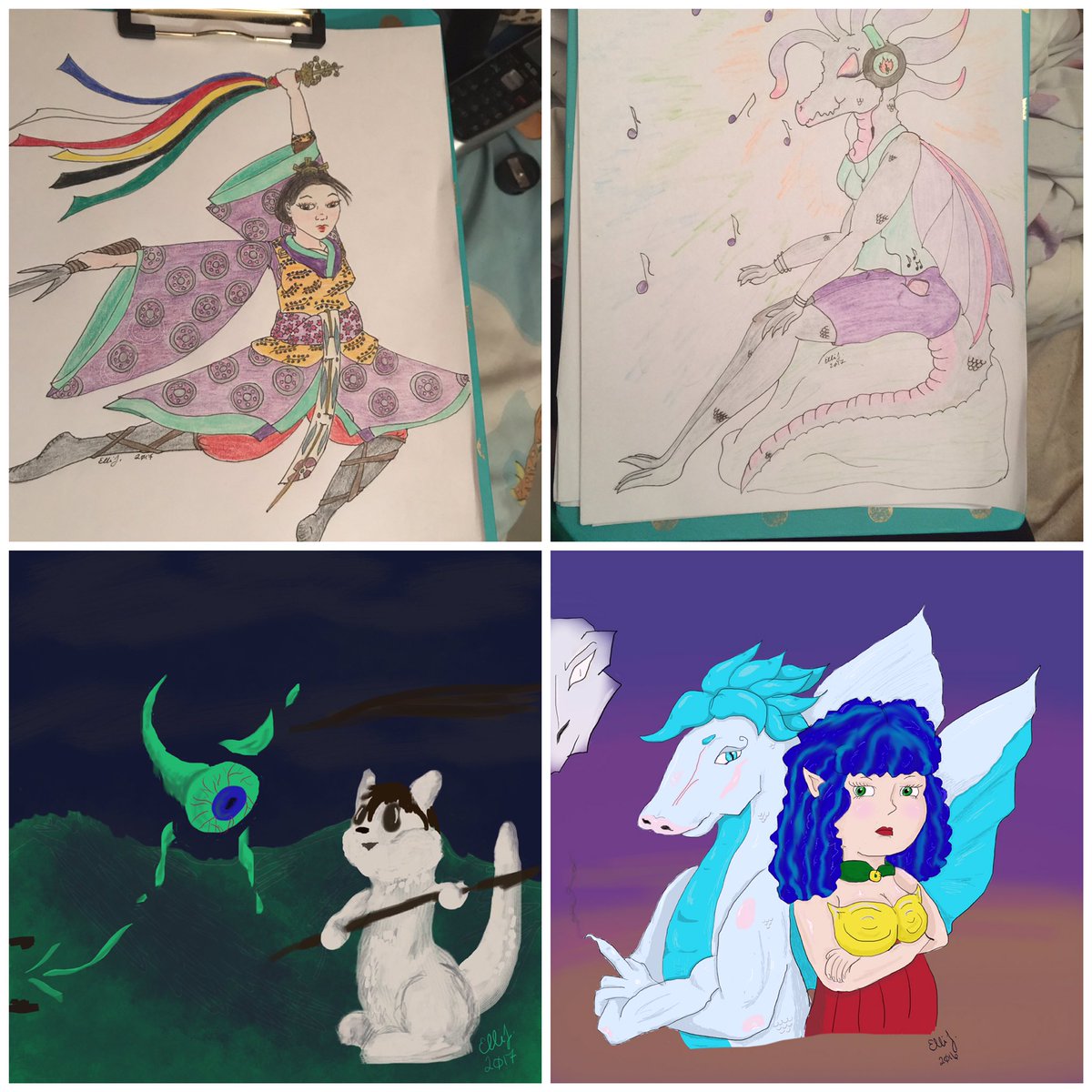 ElliTheKitsune's tweet photo. I have commissions open. I am broke. $15-$40 with $5 added for an extra char. Traditional and digital art! https://t.co/QXvOciHMMs