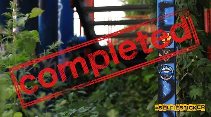 Gestern wurde bereits nach 6 std der erste Sicker gefunden!
#selfiesticker #angelsportmoritz #angelweltberlin