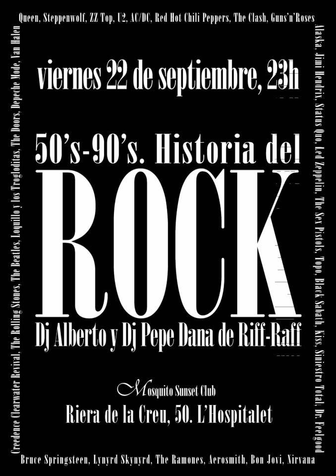 Aquí os dejo la info de la fiesta Rock que se hará el viernes 22 de septiembre en el <a href="/MosquitoSunsetC/">Mosquito Sunset Club</a>

 Rock and Roll!!